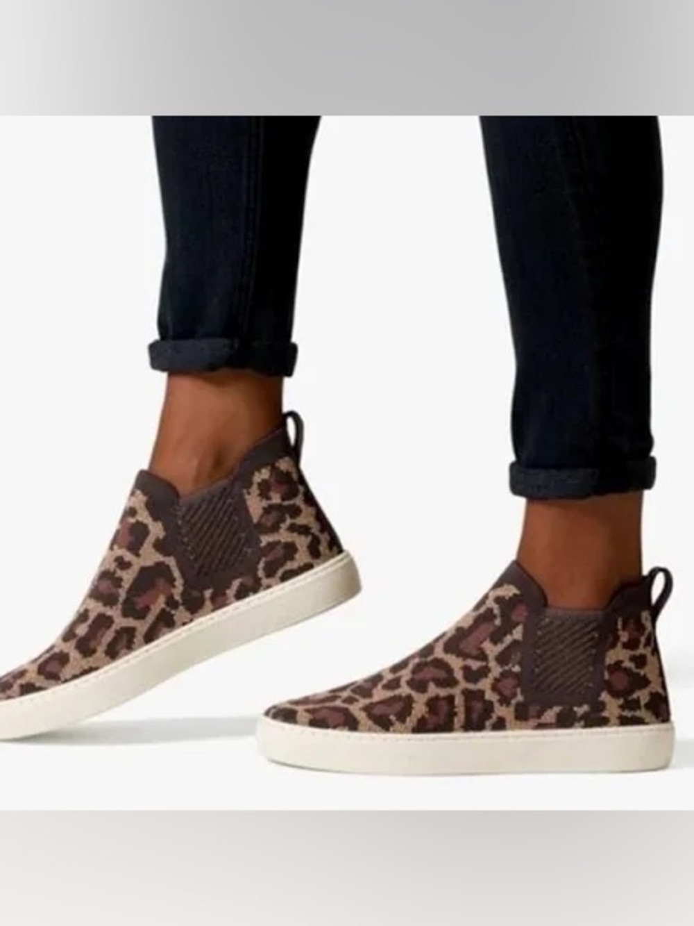 ROTHY'S The Chelsea Wildcat High Top Sneakers 8